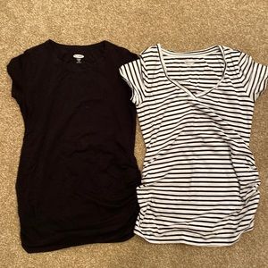 Old Navy Fitted Maternity shirts